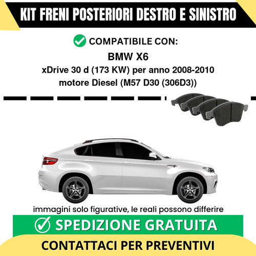 Pastiglie freno posteriori - pastiglie,