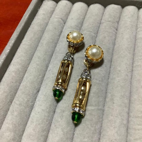 Orecchini vintage con perle