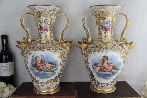 Coppia vasi antichi 1900 - coppia,