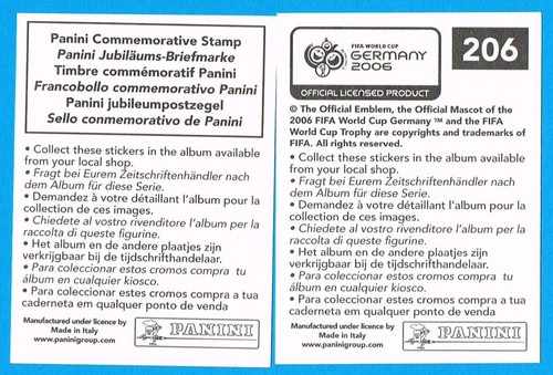 Panini mondiali fifa 2006 - mondiali,