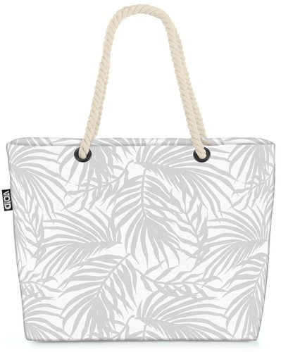 Foglie tropicali beige palma