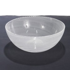 1980's Signed Venini White