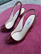 Prada Numero 37 scarpe Tacco Originali donna Fashion Shoes Made Italy