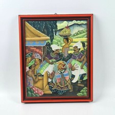 Arte Moderna Filippina STAMPA su Tessuto Opera con cornice Collezione Idea Home