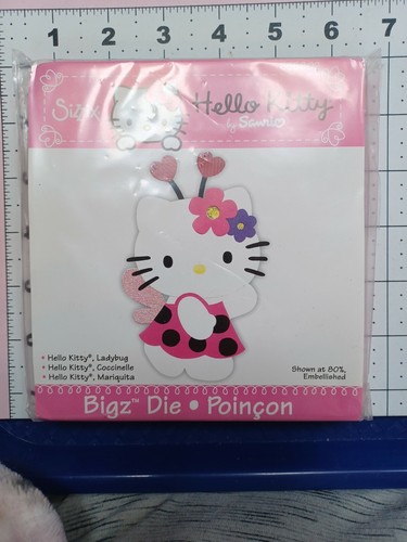 New hello kitty sizzix - kitty, die