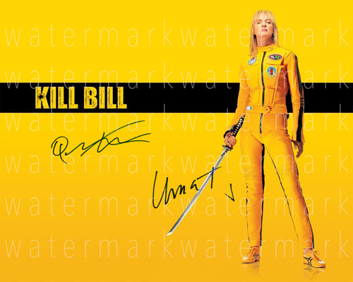 Foto firmata kill bill 8x10 - firmata,