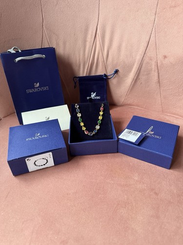 Bracciale swarovski tono oro - bracciale,