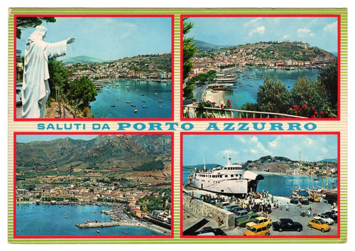 Porto azzurro vedute - azzurro,