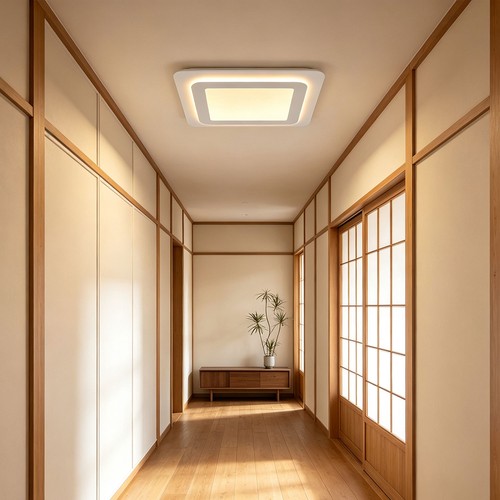 Plafoniera led quadrata - plafoniera,