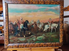 dipinto olio su tavola