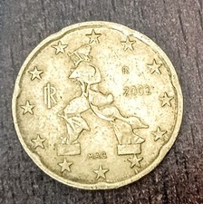 2002 italie 20 cent - 2002, /