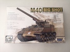 M40 Big Shot U. S. 155mm Gun Motor Carriage AFV Club AF35032 Scala 1/35Kit-A28