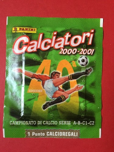 Bustina figurine calciatori - bustina,