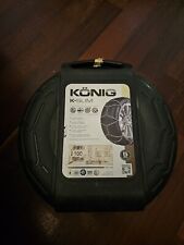 KONIG THULE K7 CK-7 CK7 100 CATENE NEVE 7mm Gruppo 100 Scatola Rovinata 1