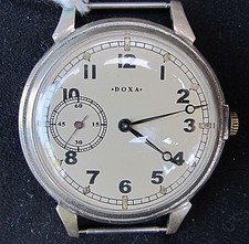 OROLOGIO A CARICA DOXA FUNZIONANTE DIAMETRO 47 MM, ANSA 22 MM.