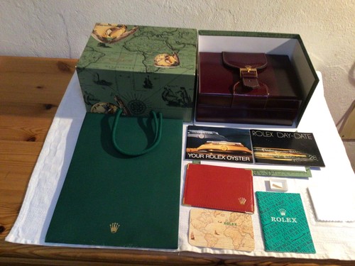 Rolex scatola corredo day - scatola,