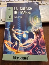 LIBROGAME OBERON 4 LA GUERRA DEI MAGHI 2^ristampa 1990 Page- Devert