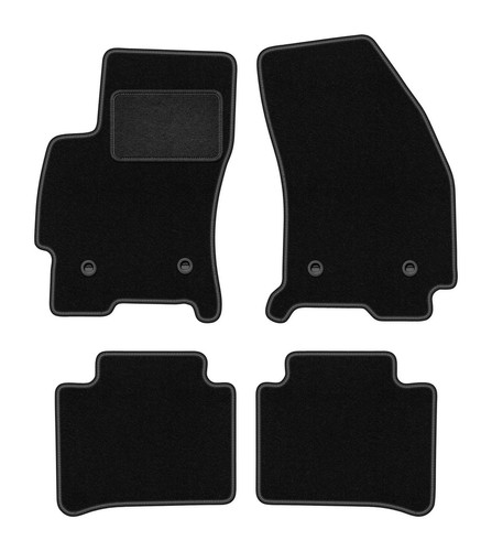 Tappetini velluto nero ford - tappetini,