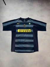Maglia calcio Inter Milan 2004/05 vintage 3° kit #11 Mihajlovic taglia XL