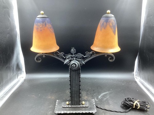 Lampe double art deco - lampe,