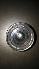 black manual zoom yashica lens