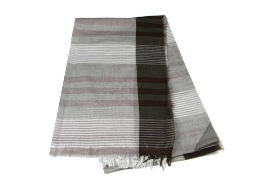Elegante sciarpa nera - uomo, a