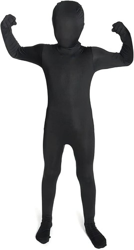 Costume morphsuit nero bambini - morphsuit,
