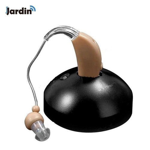 Hearing aids amplifer behind - hearing,