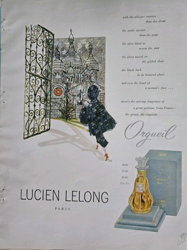Bottiglia profumo francese