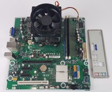 Pacchetto scheda madre CPU RAM Asus M2N68-LA, AMD Athlon2 X4 640 + 10 GB DDR3 + mascherina