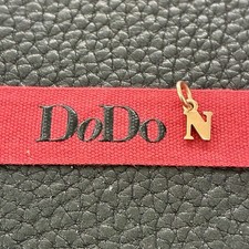 Dodo Pomellato Ciondolo Lettera Letterina Iniziale N Oro Rosa Originale Unisex
