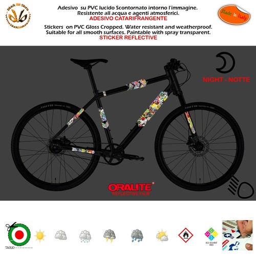 Kit adesivi riflettente - , telaio
