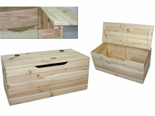 Baule legno pino - di,