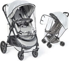 Parapioggia Passeggino Universale, Copri Passeggino Pioggia Con Finestra, Traspi