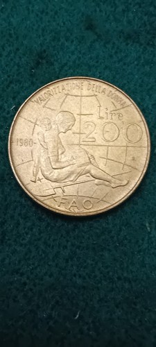 Moneta 200 lire 1980 - 200,