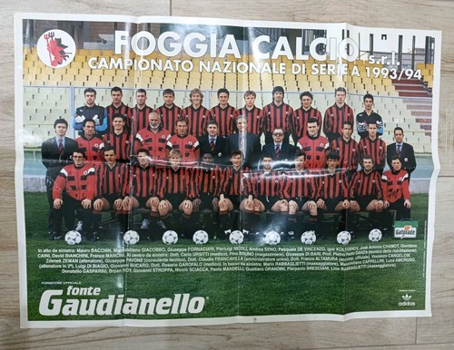 Poster foggia calcio serie - foggia, a