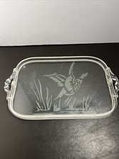 VINTAGE DUCK THEMED ETCHED