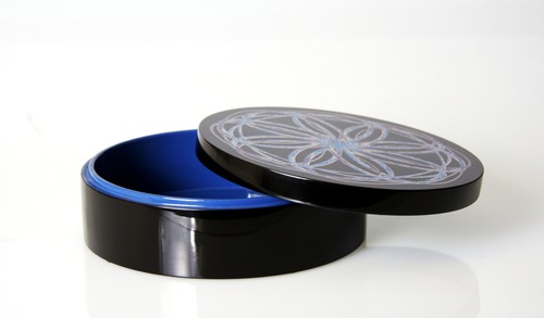 Scatola rotonda design - scatola,