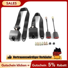 2x 3 punti cintura di sicurezza per Audi A3 2900 mm per BMW VW Audi con prova E