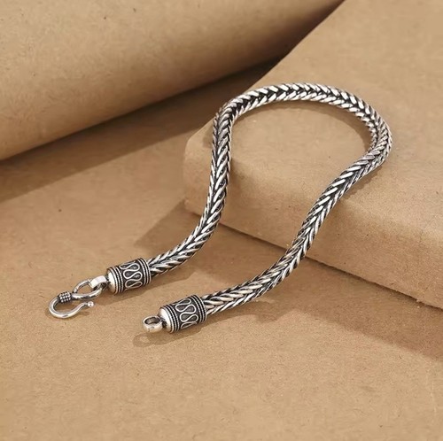 Bracciale argento 925 - bracciale, uomo/