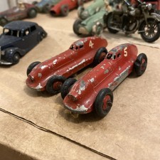 Auto da corsa vintage post