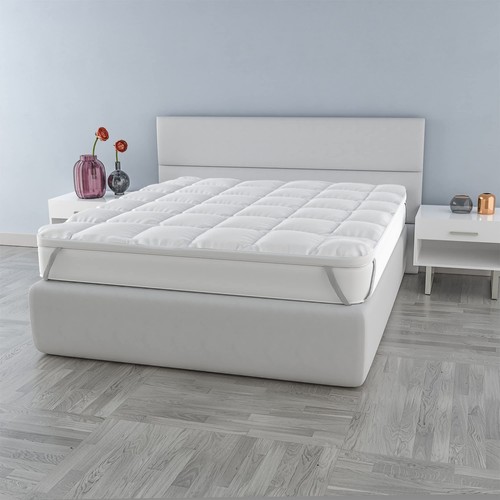 Topper plus trapuntato - topper, con