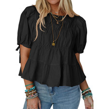 Blusa Donna Maniche a Sbuffo