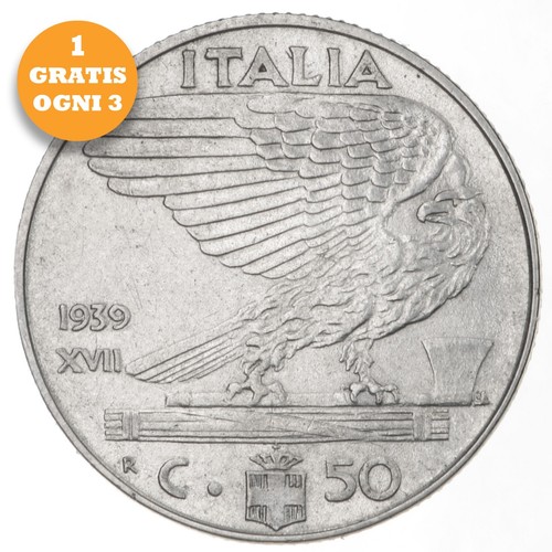 Regno italia 50 centesimi - regno,
