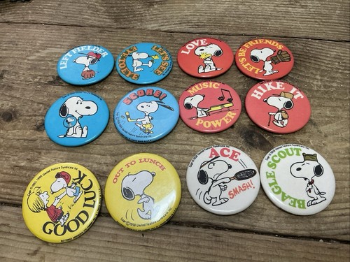 Vintage peanuts snoopy - snoopy, pin