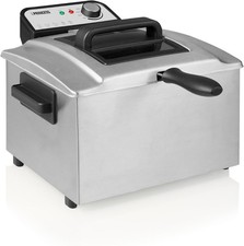 FRIGGITRICE PRINCESS 184090 5 LITRI 3270W CESTELLO GRANDE COPERCHIO CON FINESTRA