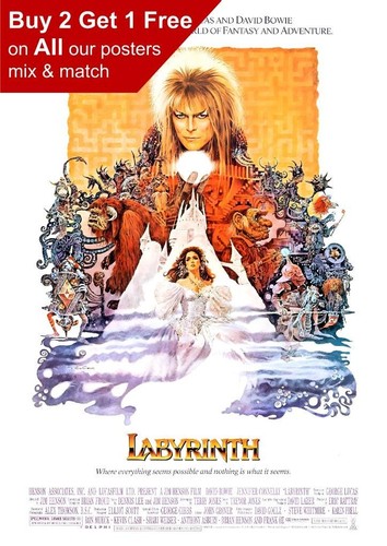 Labirinto locandina film 1986 - film,