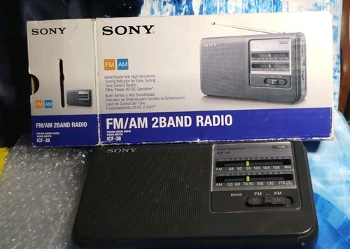 Radio sony icf 2 band - sony, fm/am