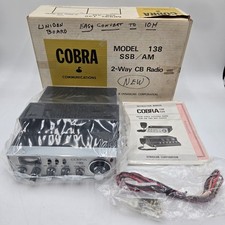 Radio cobra 138 ssb - 138, am/ssb