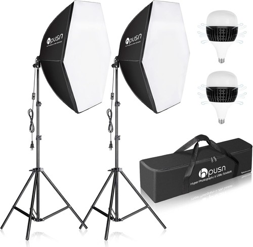 Kit iluminacion softbox - kit,
